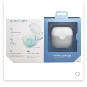 Munchkin 59S Mini Sterilizer Plus Portable UV Sanitizer with Rechargable Battery